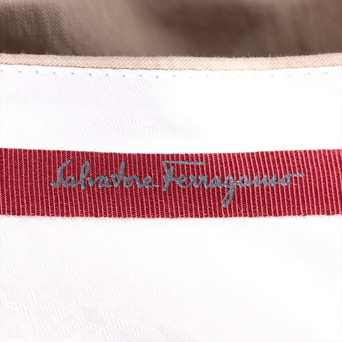 Ferragamo Cotton Chino pants 52 Men's Beige