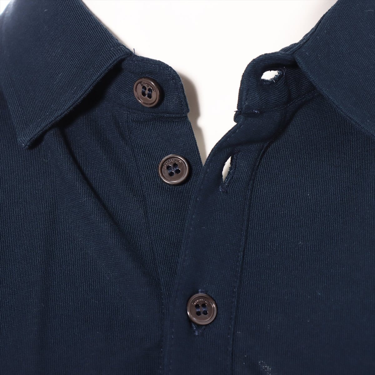 Ferragamo Cotton Polo shirt M Men's Navy blue