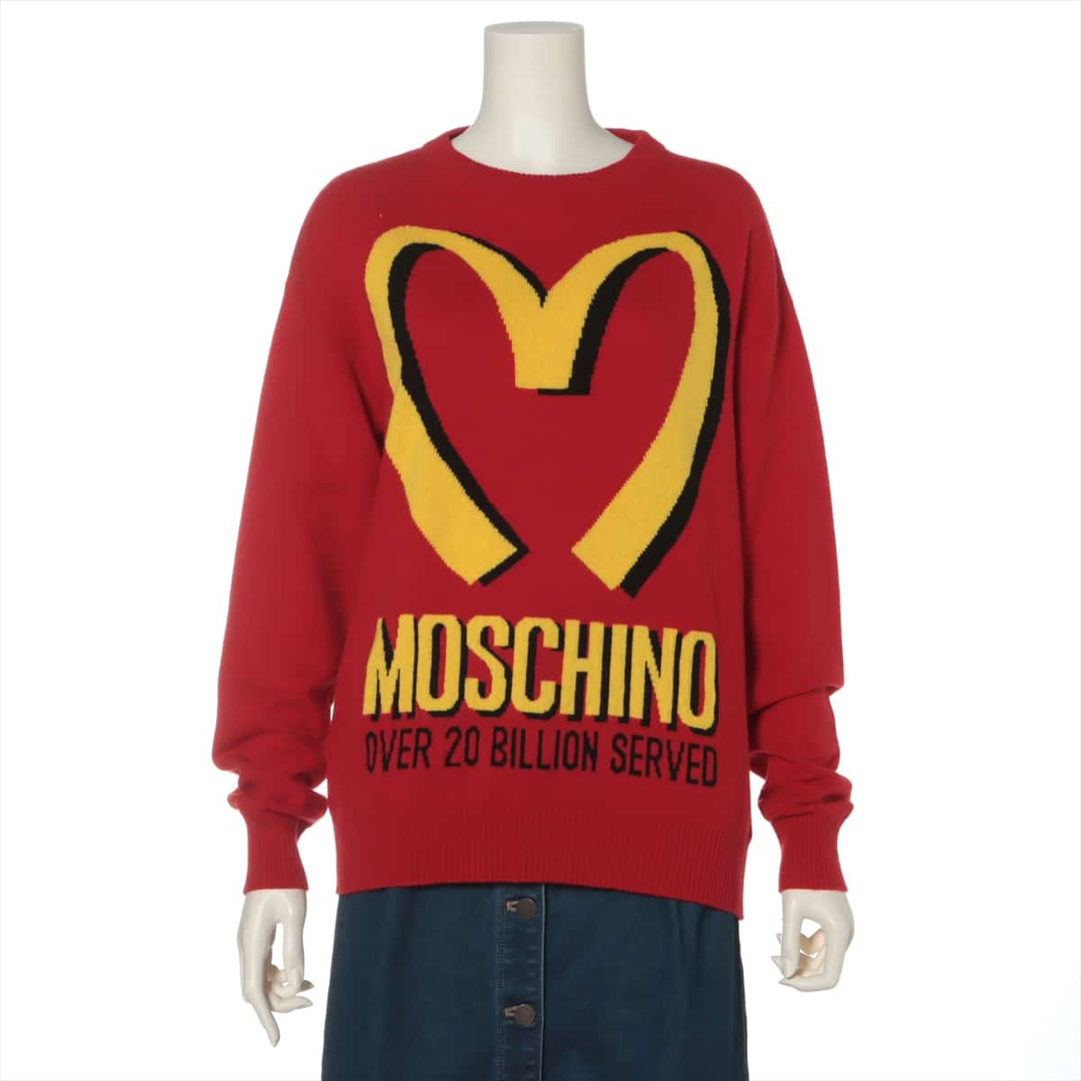 Moschino Wool & cashmere Knit XS Ladies' Red