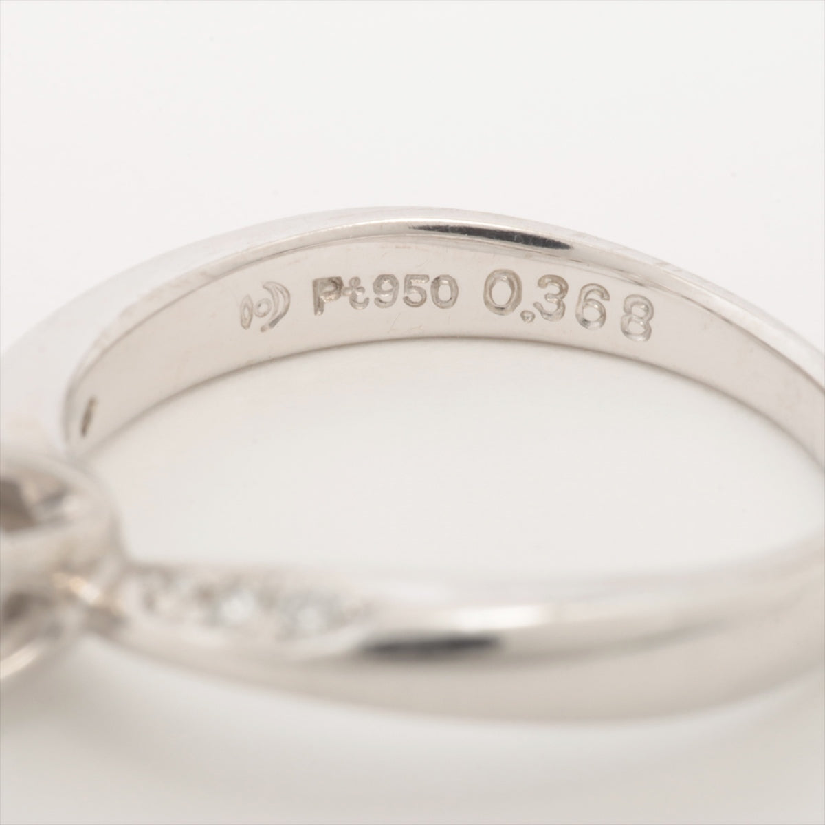 TASAKI Diamond Ring Pt950 3.5g 0.368 0.04