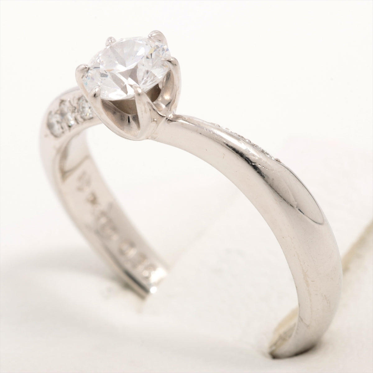 TASAKI Diamond Ring Pt950 3.5g 0.368 0.04