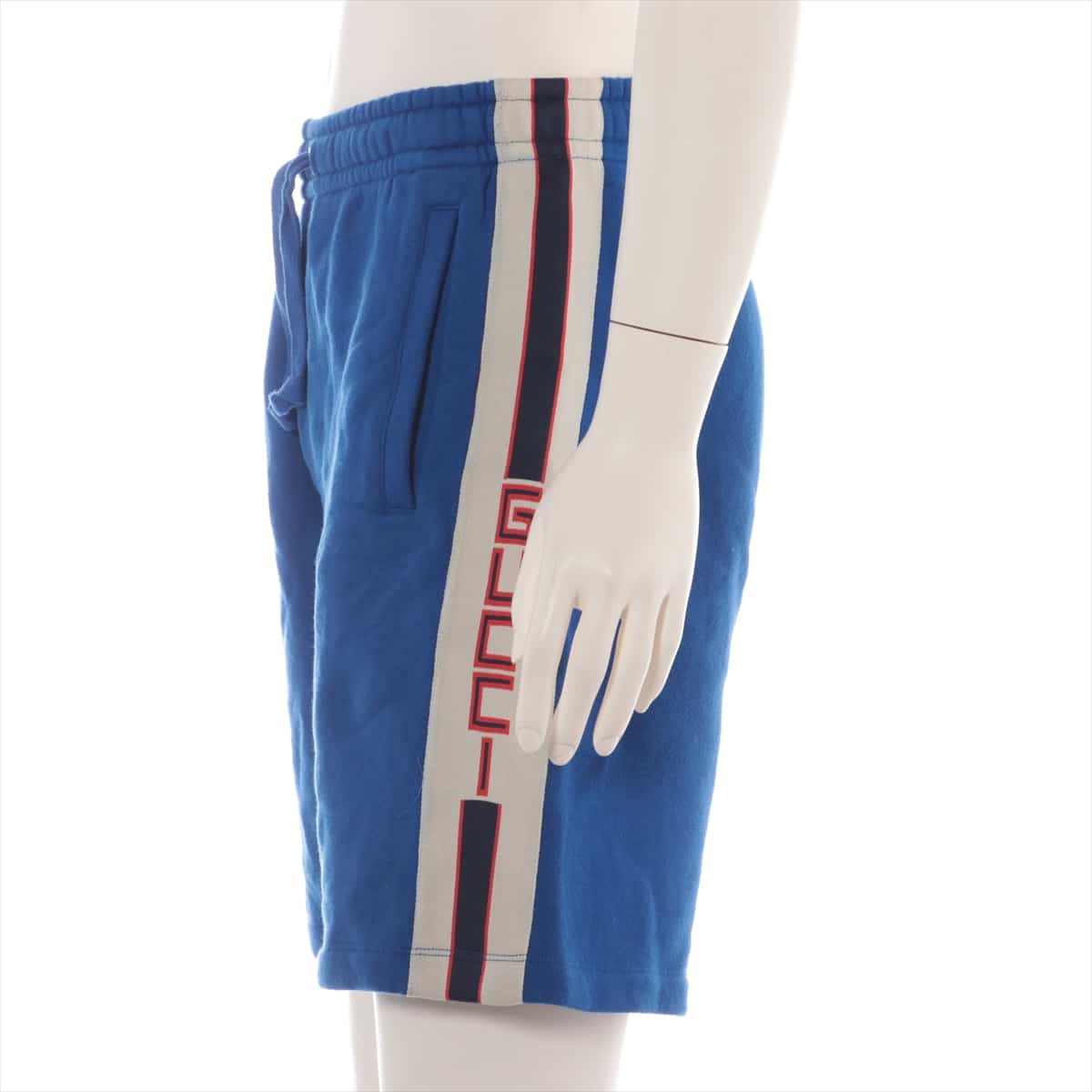 Gucci Cotton Short pants XS Men's Blue  Technical Jersey Shorts