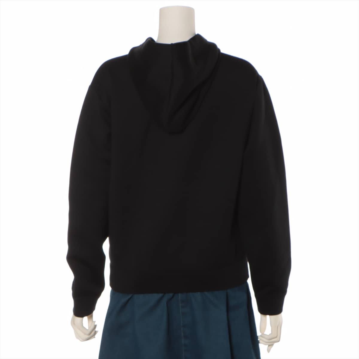 Louis Vuitton RW201W Cotton & nylon Parker XS Ladies' Black  printed hoodie 1A61LL