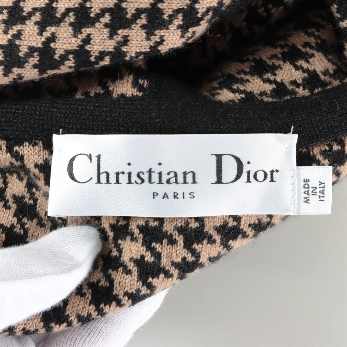 Christian Dior Cashmere x nylon Poncho F34 Ladies' Brown  024C12AM035