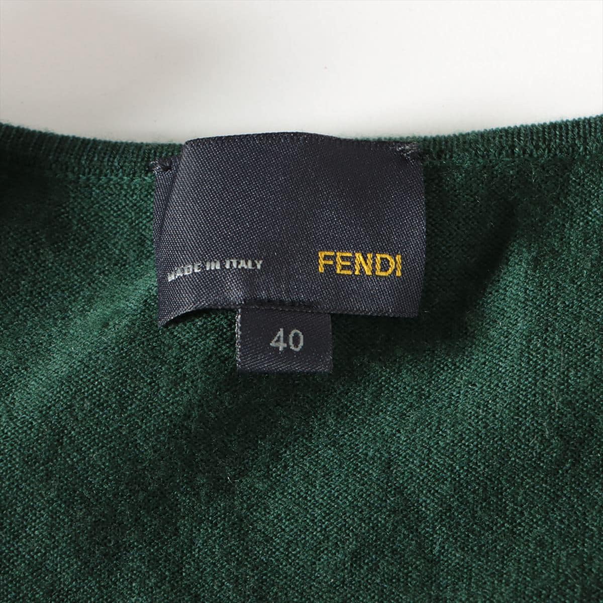 Fendi Wool Dress 40 Ladies' Green
