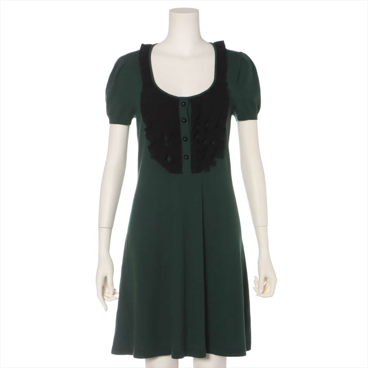 Fendi Wool Dress 40 Ladies' Green