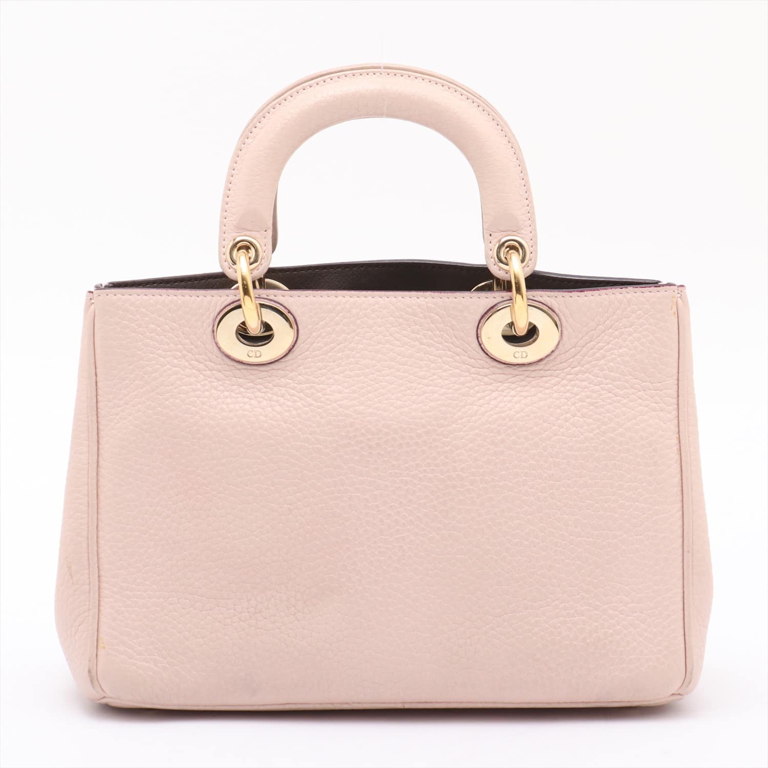 Christian Dior Diorissimo Leather 2way shoulder bag Pink