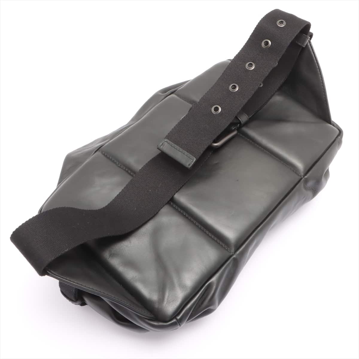 Bottega Veneta Intrecciato Leather Sling backpack Black