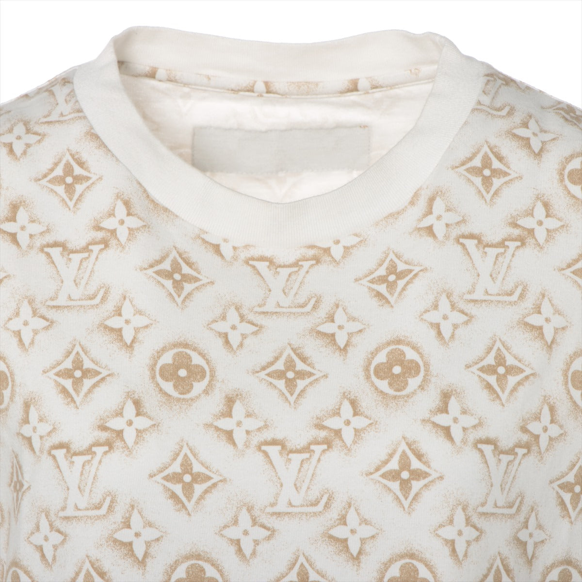 Louis Vuitton 23AW Cotton T-shirt M Men's White  Monogram RM232