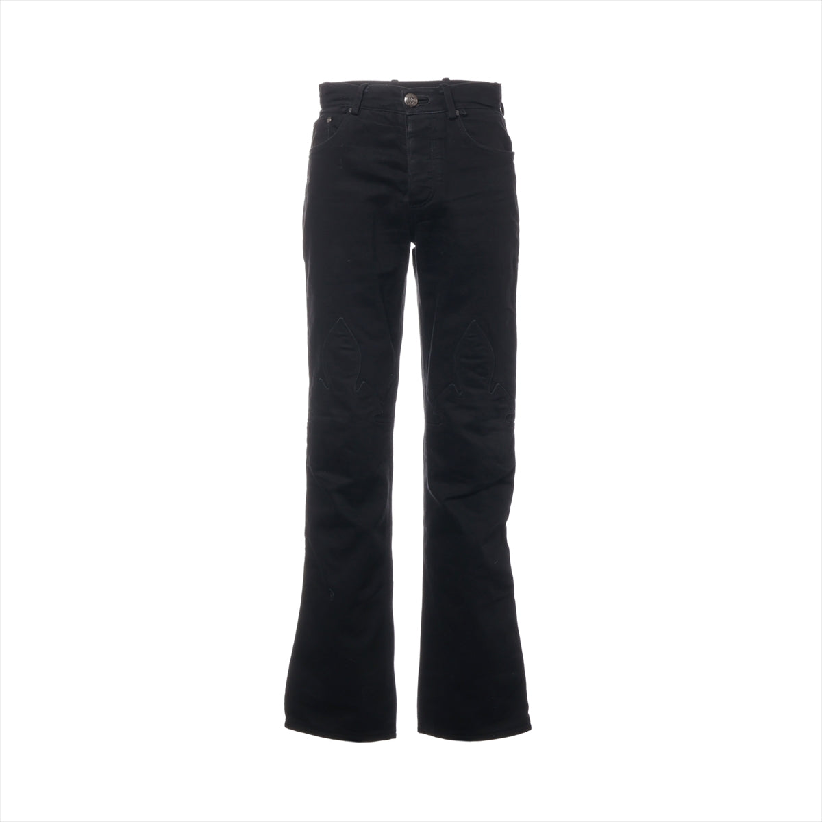 Chrome Hearts Denim pants Cotton size 30R Black Flerknee
