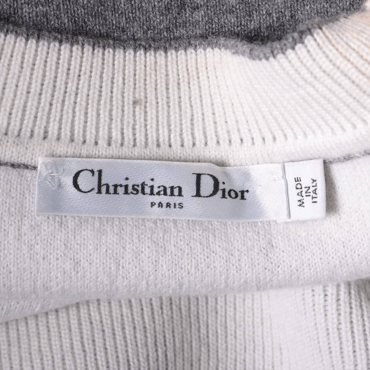 Christian Dior Cashmere Knit F34 Ladies' Grey  J'ADIOR 8 boxy sweater 924S55AM009_X8805