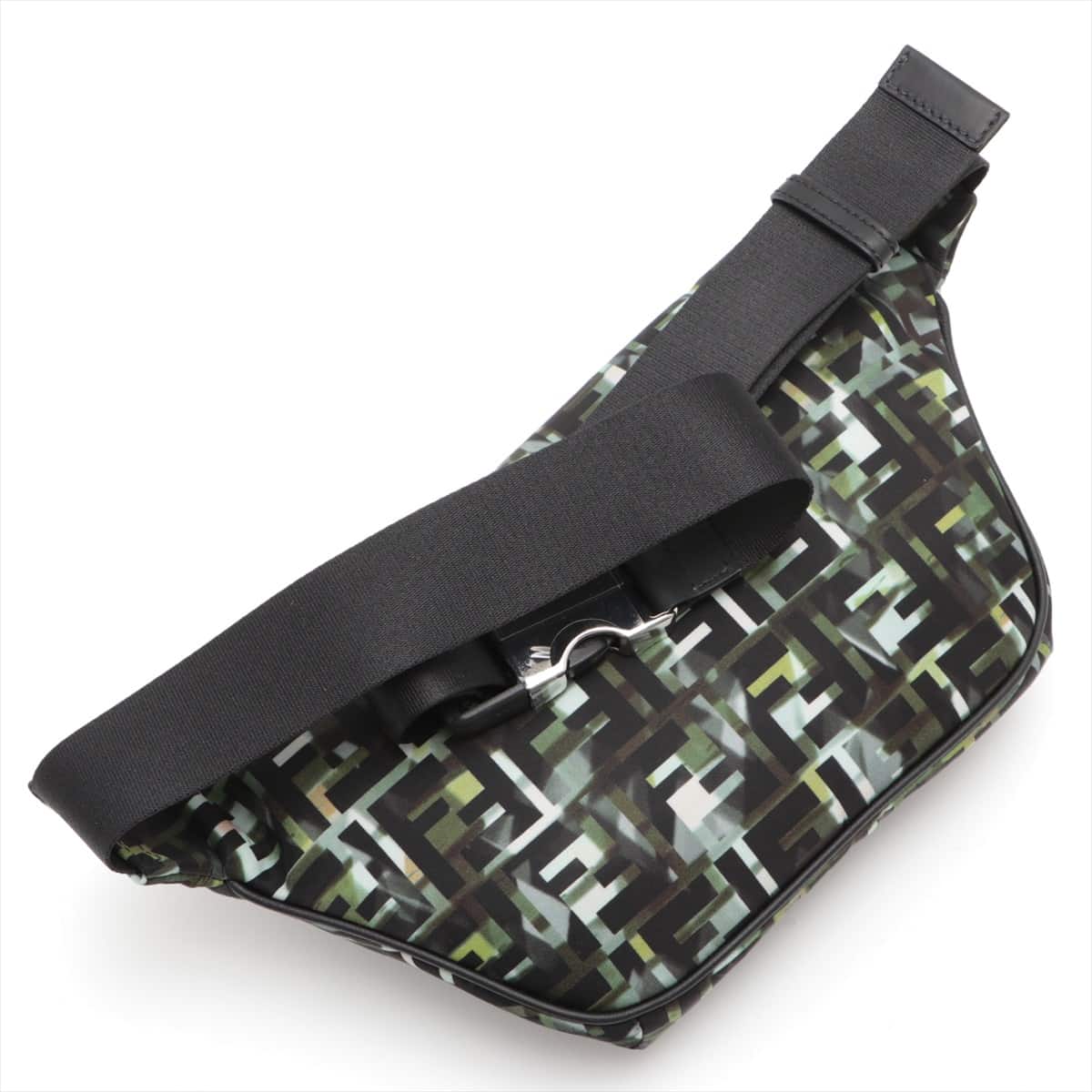 Fendi ZUCCa Nylon Sling backpack Khaki 7VA434