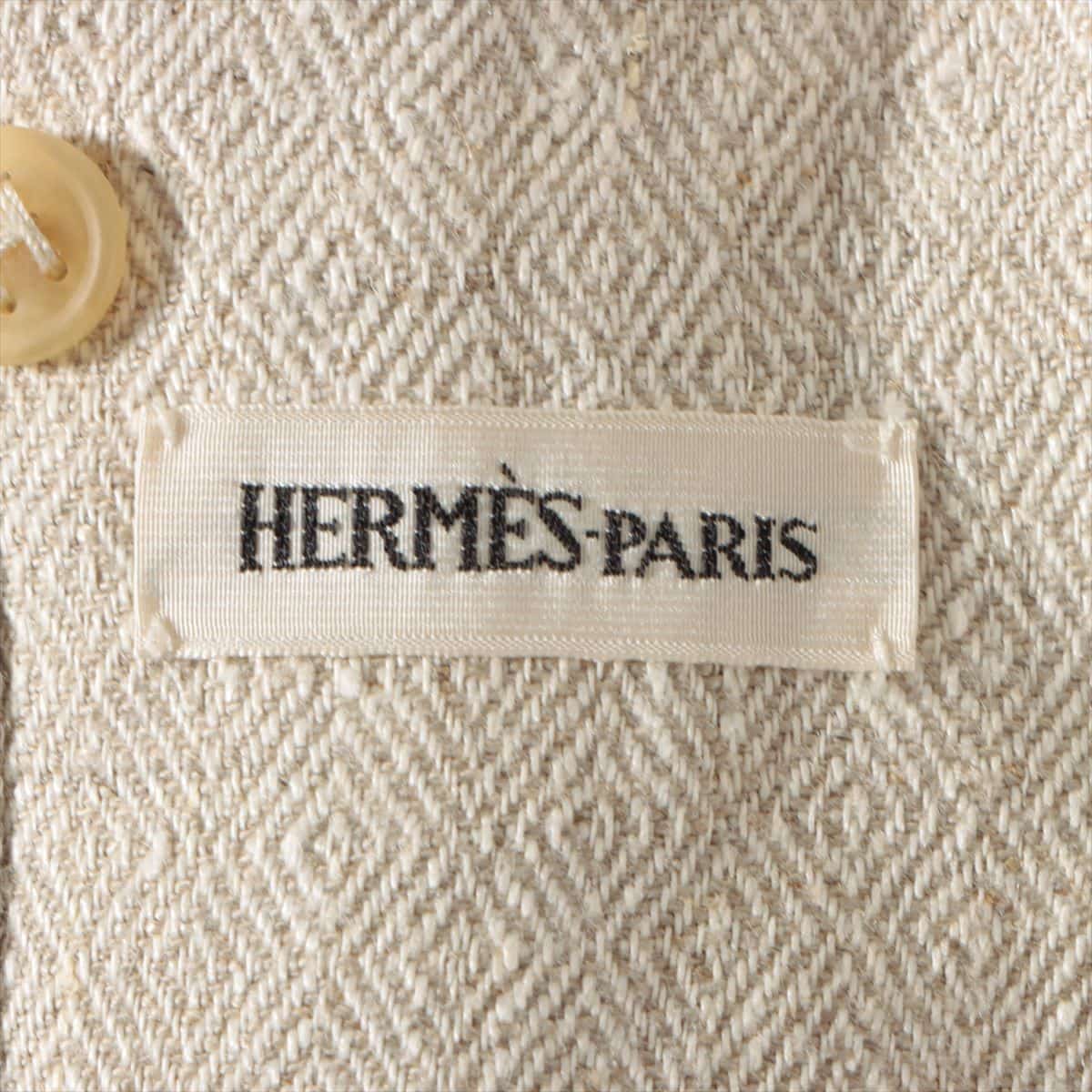 Hermès Linen Setup 38/36 Ladies' Beige  Margiela