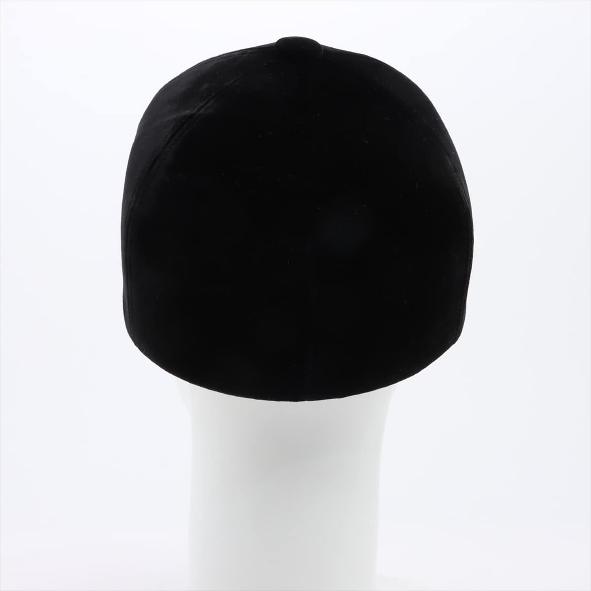 Chanel Coco Mark Newsboy cap S Viscose Black