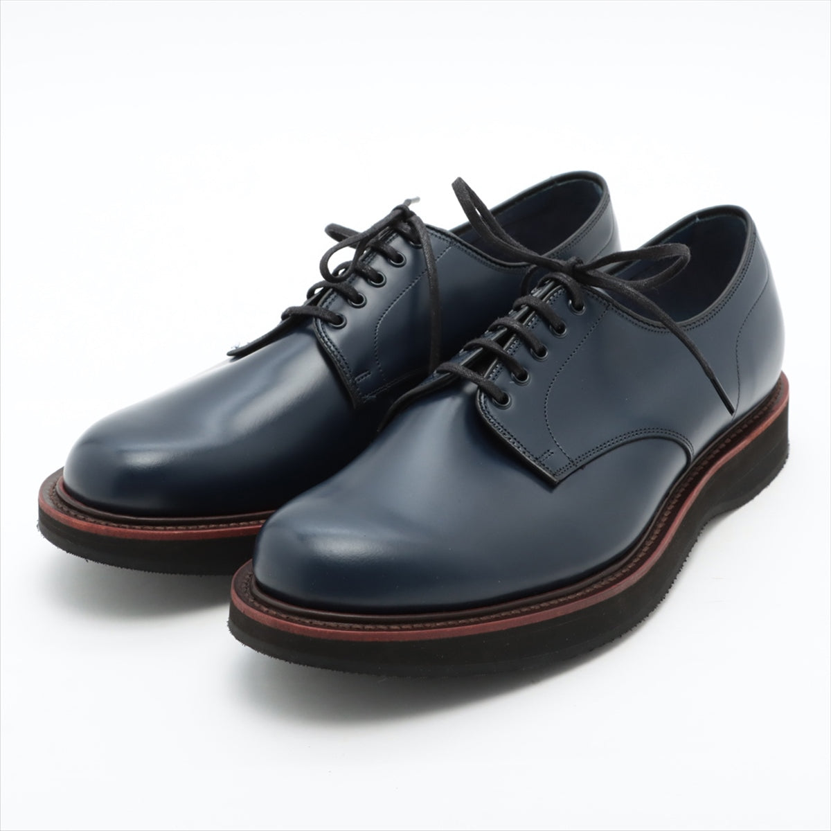 Church's Layton Leather Leather shoes 80F Men's Navy blue