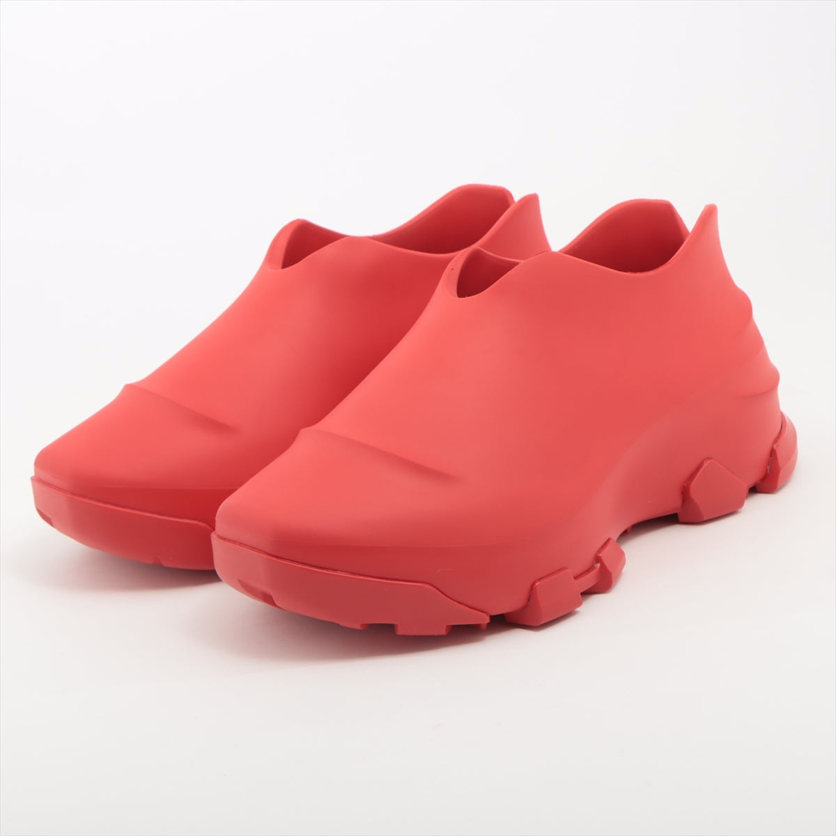 Givenchy Rubber Sneakers 41 Men's Red Monumental Mallow box There is a bag