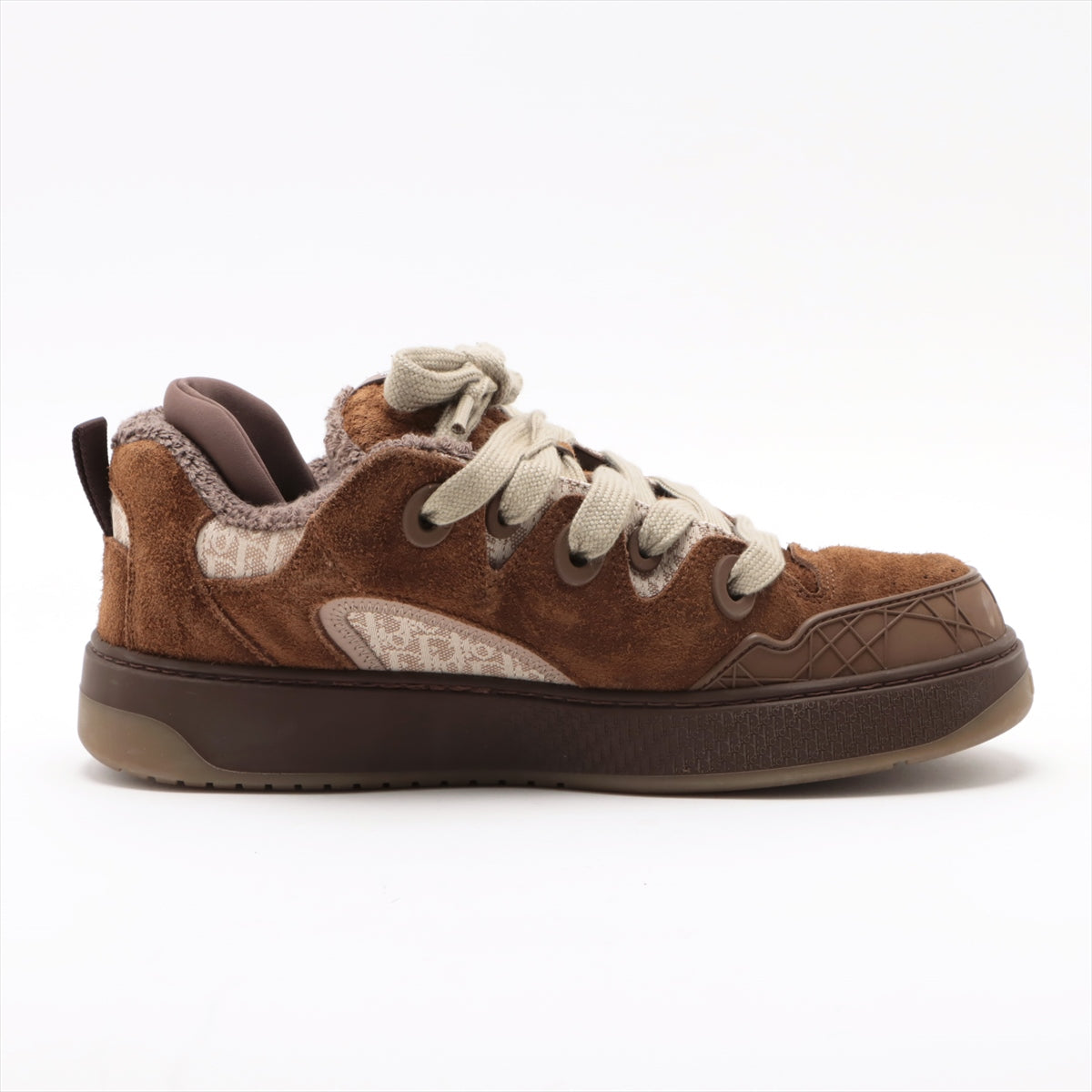 Dior x ERL Suede Sneakers 41 Men's Brown LS1122 with bag