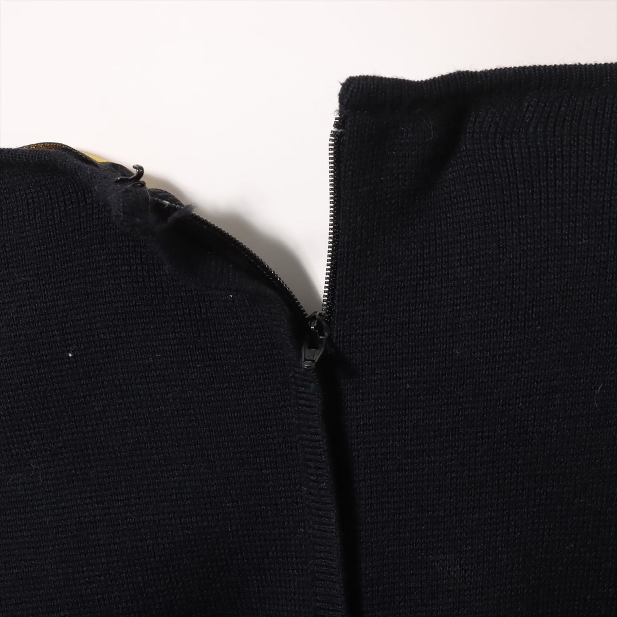 Fendi Wool Knit dress 44 Ladies' Black