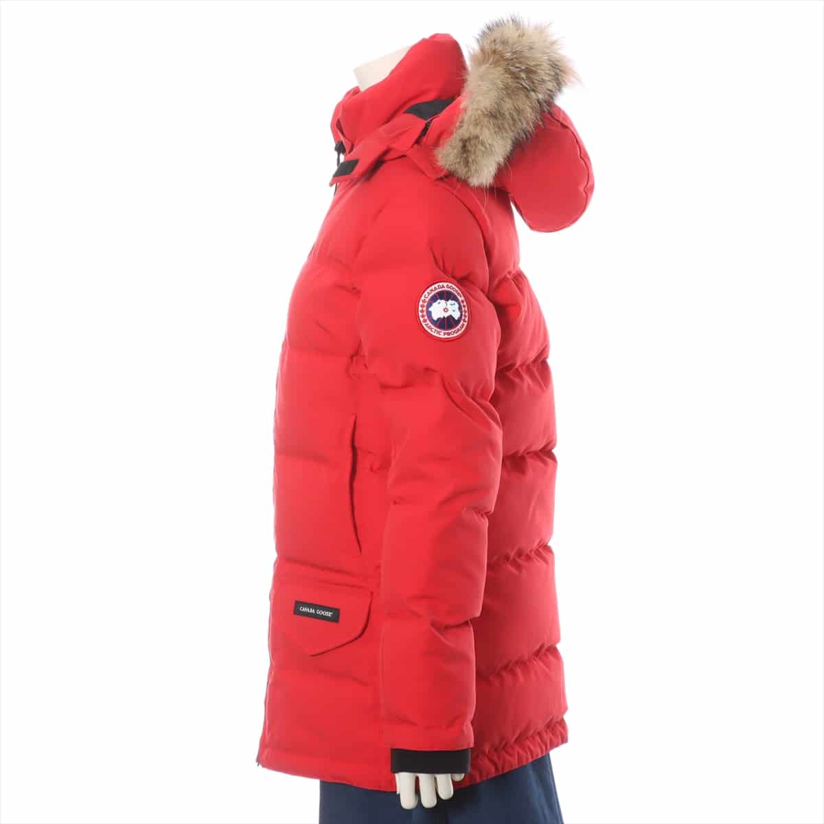 Canada Goose SOLARIS Cotton & polyester Down jacket XS Ladies' Red  3034L Sotheby