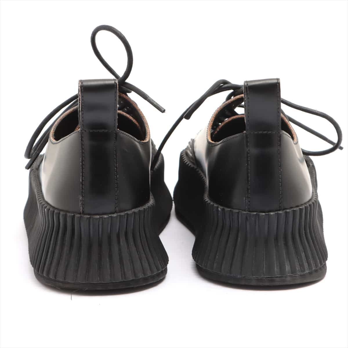 Jil Sander Leather Sneakers 39 Men's Black JI31522A