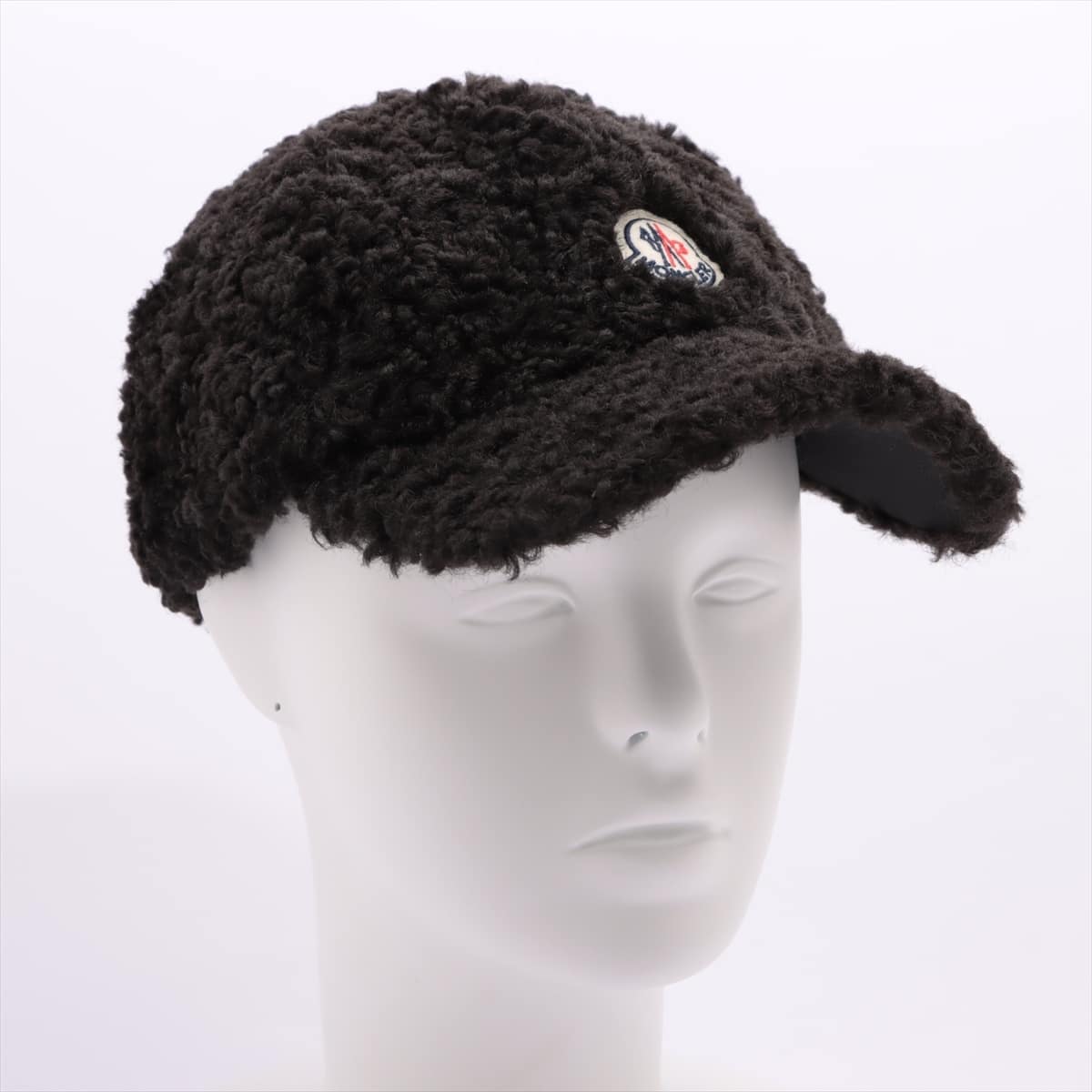 Moncler Cap Wool & polyester Black C-A9CO-20-1196