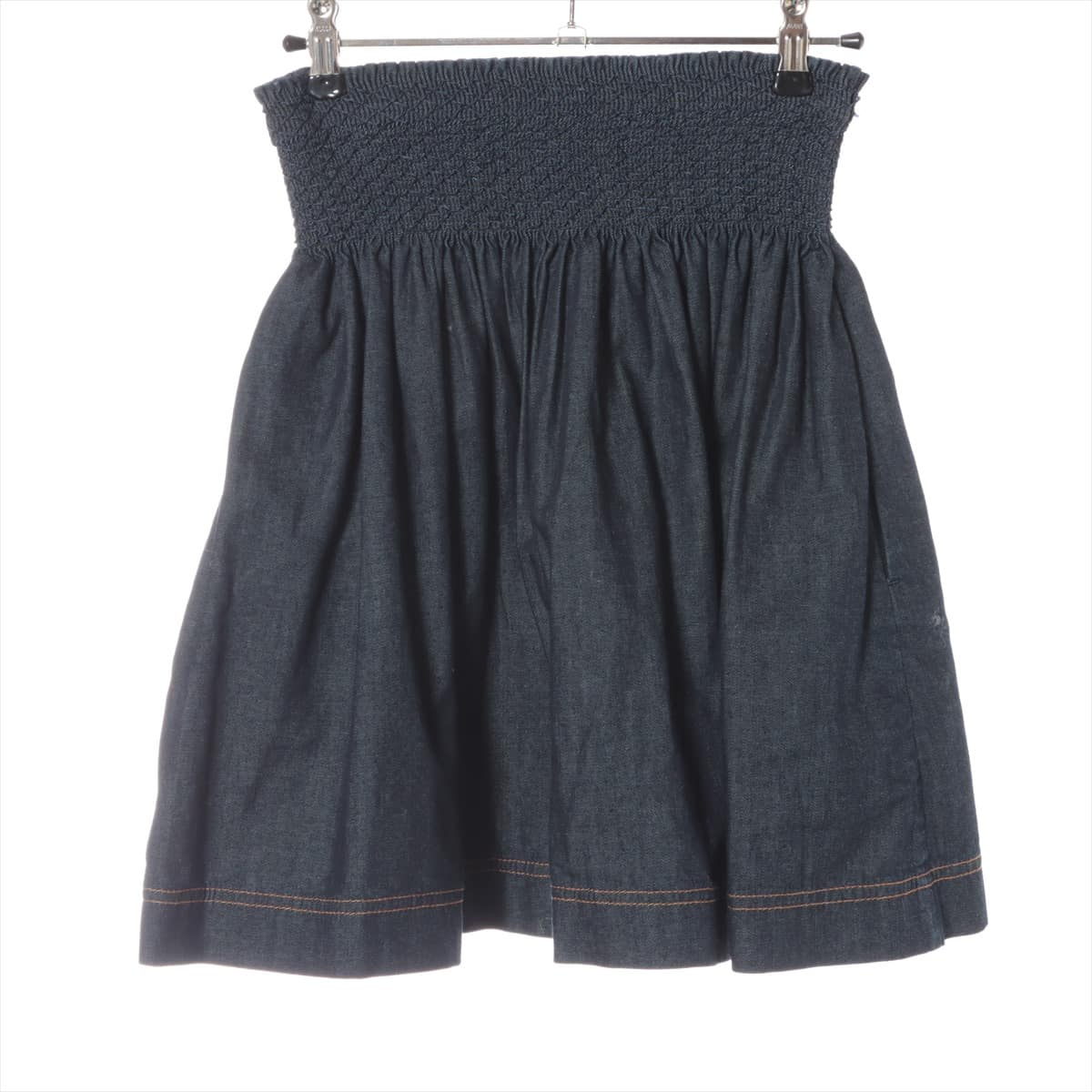 Fendi 20AW Cotton Skirt 36 Ladies' Navy blue  FLQ534