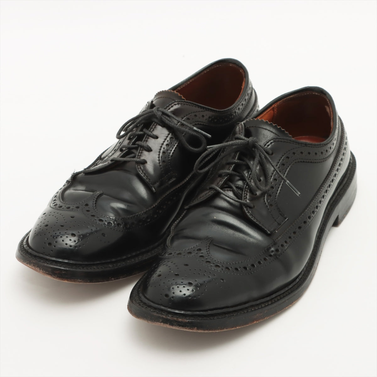 Alden Leather Leather shoes 8 Men's Black 9751