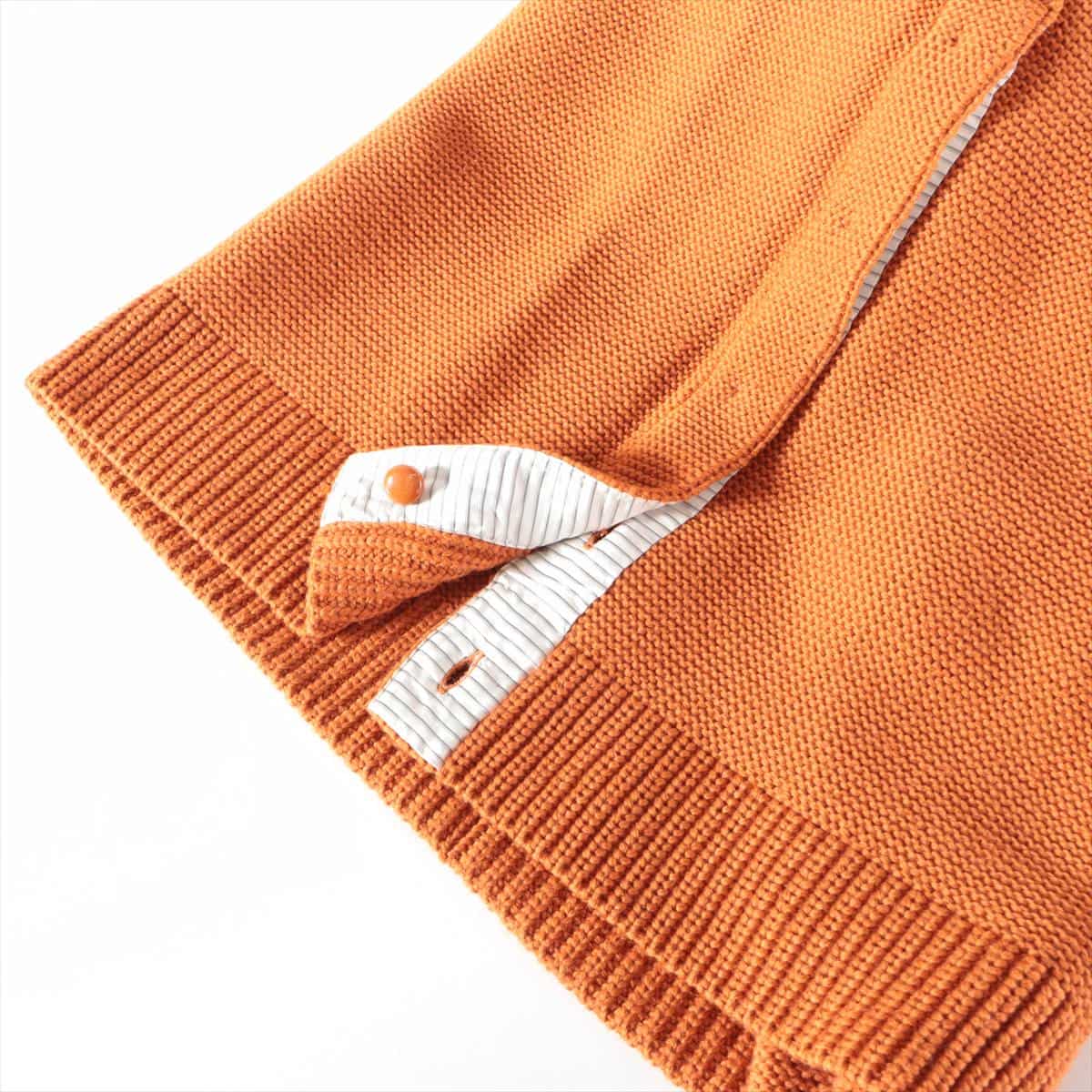 Louis Vuitton RW112 Wool & silk Knit dress XS Ladies' Pink x orange  Turtleneck