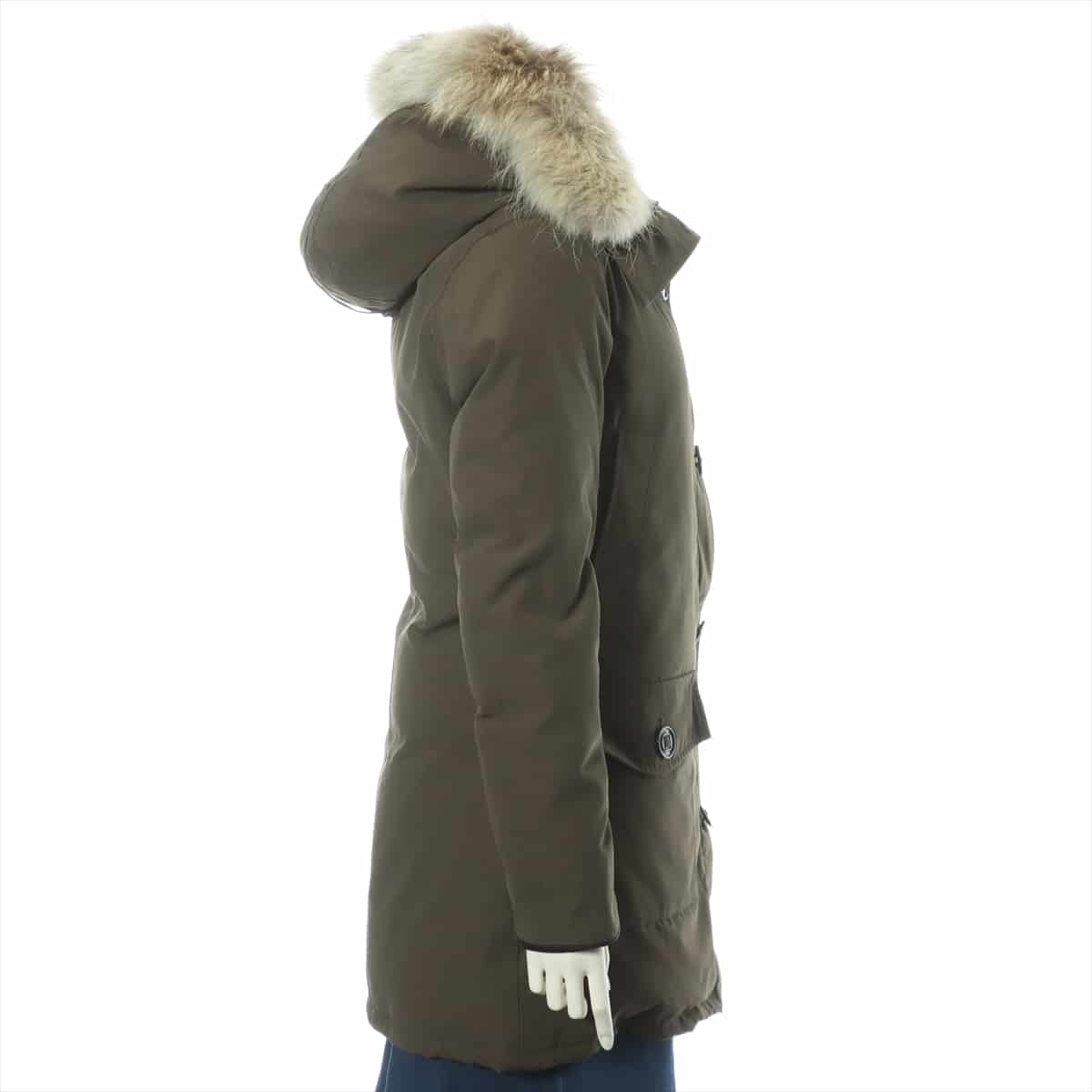 Canada Goose BRONTE Cotton & polyester Down jacket S Ladies' Khaki  2603JL Griffin