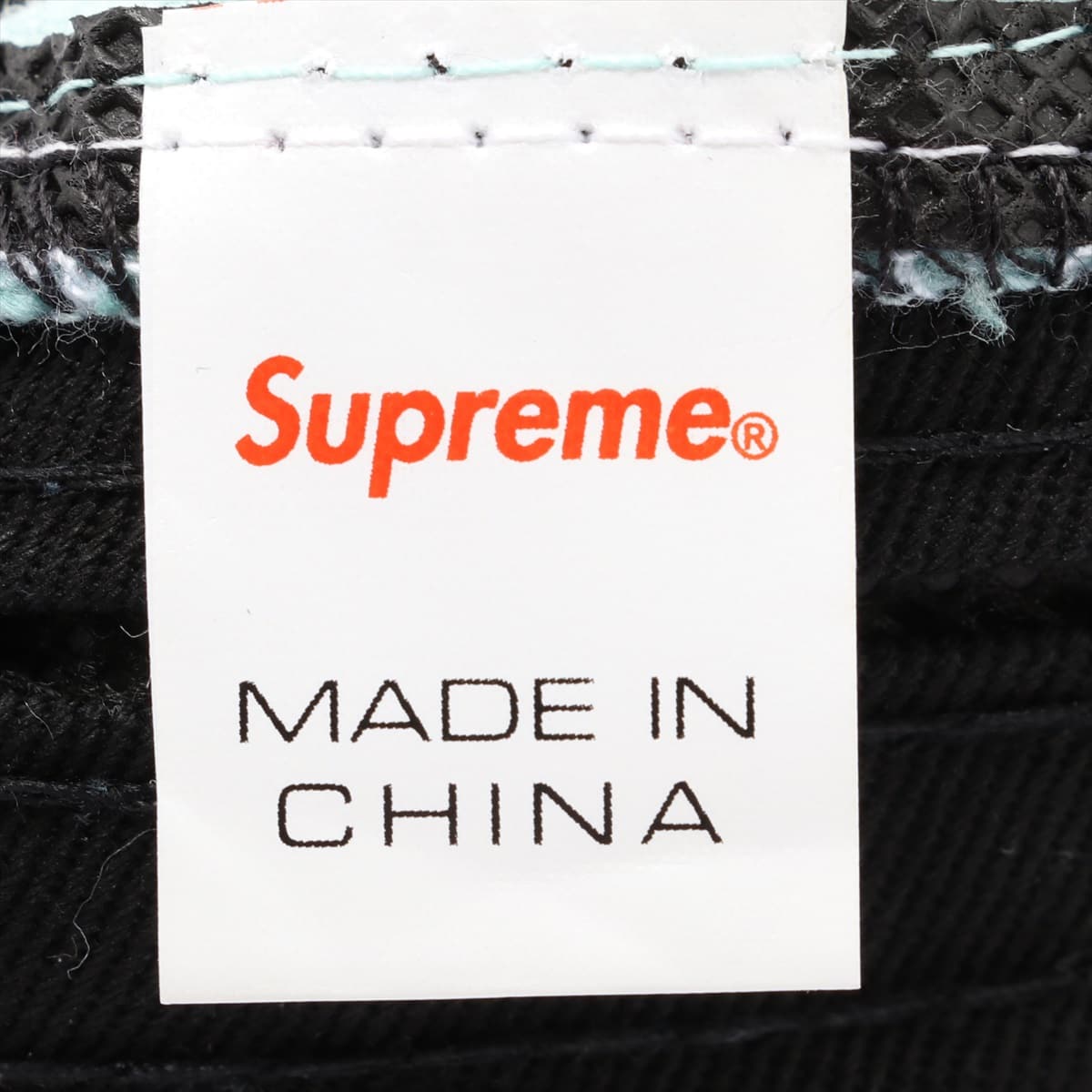 Supreme Box logo Cap Cotton Multicolor Tie-dye pattern