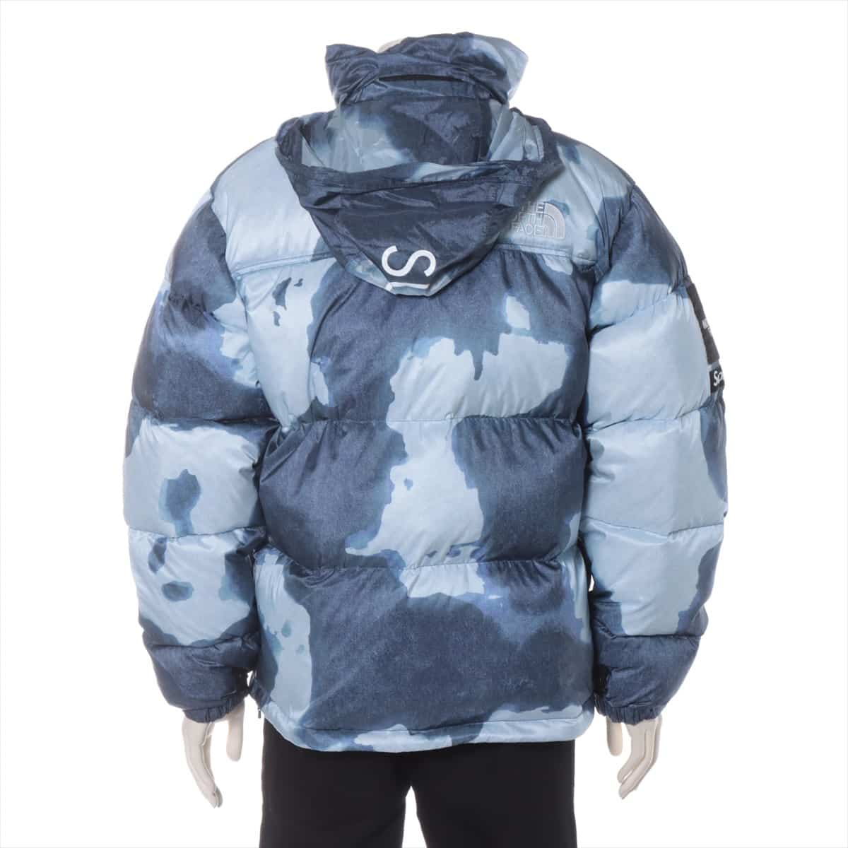 SUPREME × THE NORTH FACE 21AW Nylon Down jacket M Men's Blue  ND52100I Nupsi