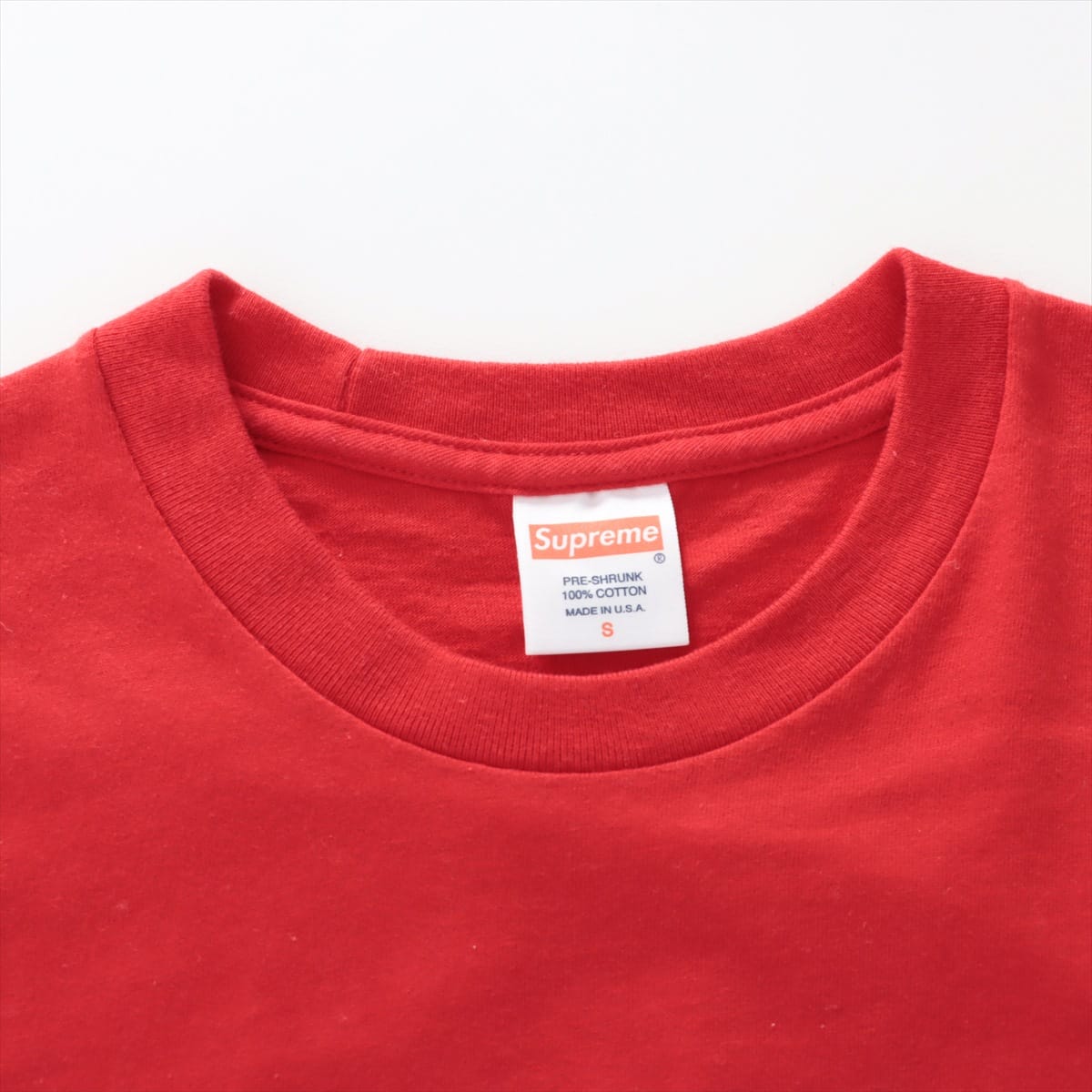 Supreme Cotton T-shirt S Men's Red