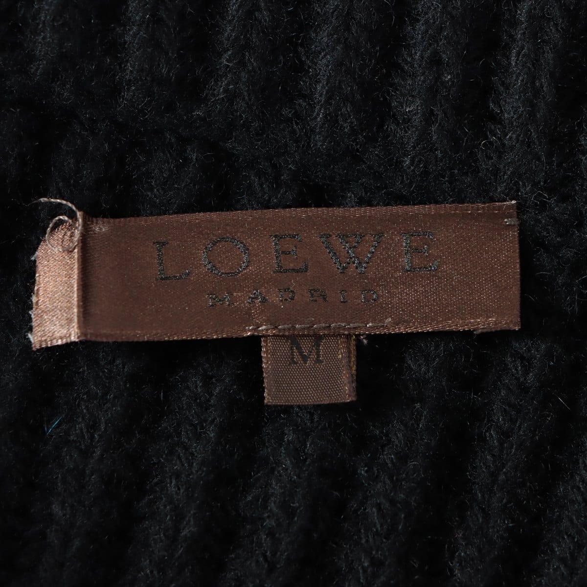 Loewe Wool & cashmere Knit M Ladies' Black