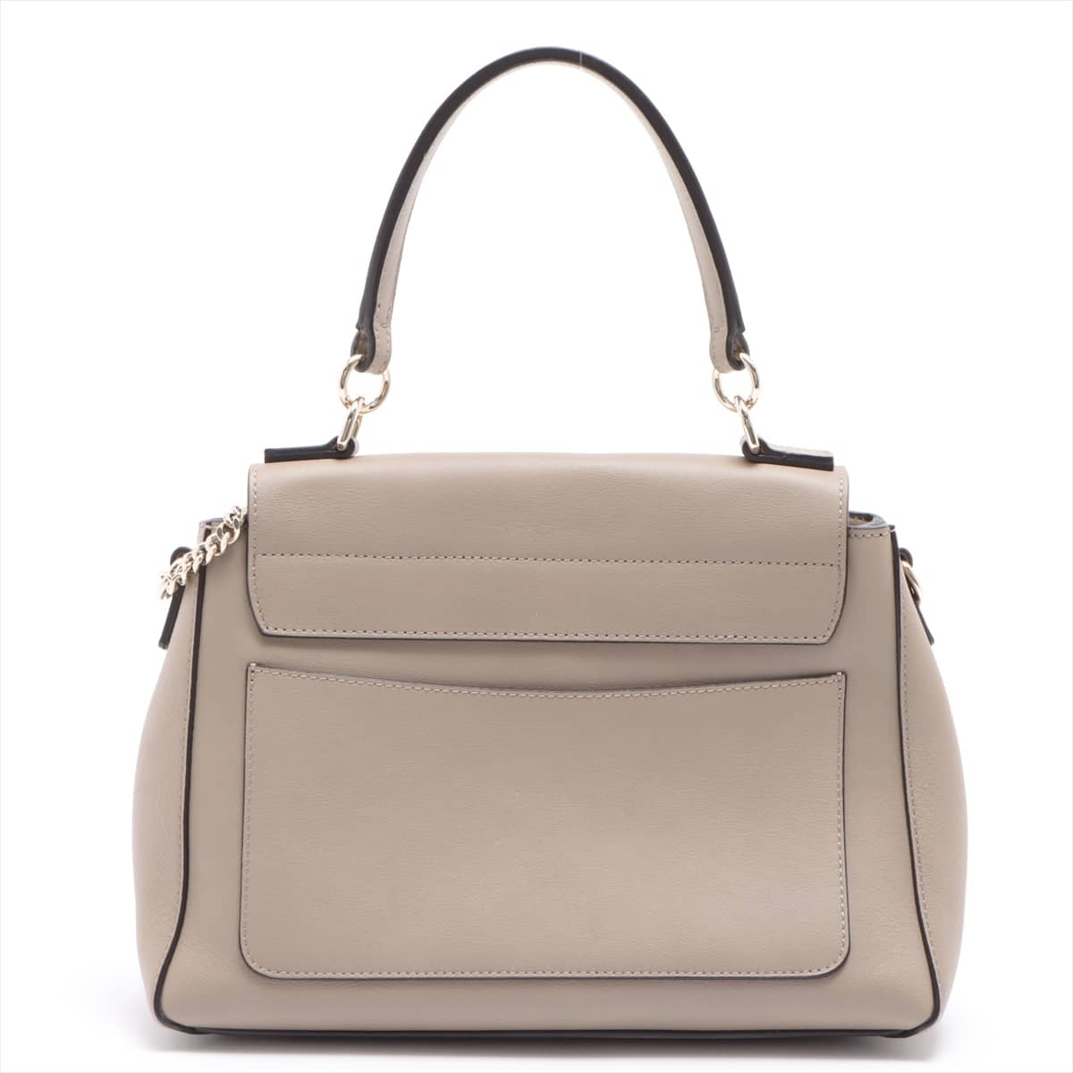 Chloe Fayday Leather 2way handbag Beige