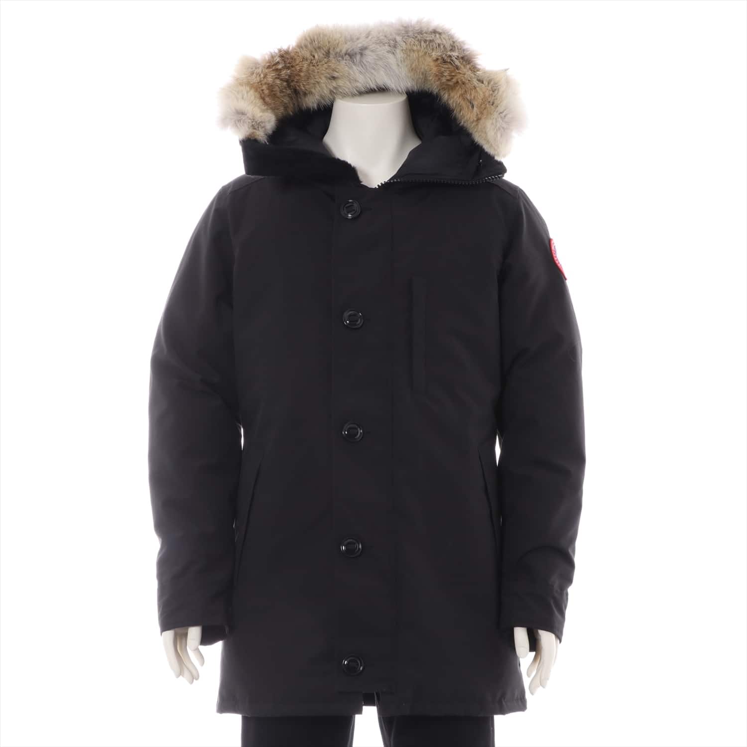 Canada Goose Polyester Down jacket L Men's Black 3438JM Jasper