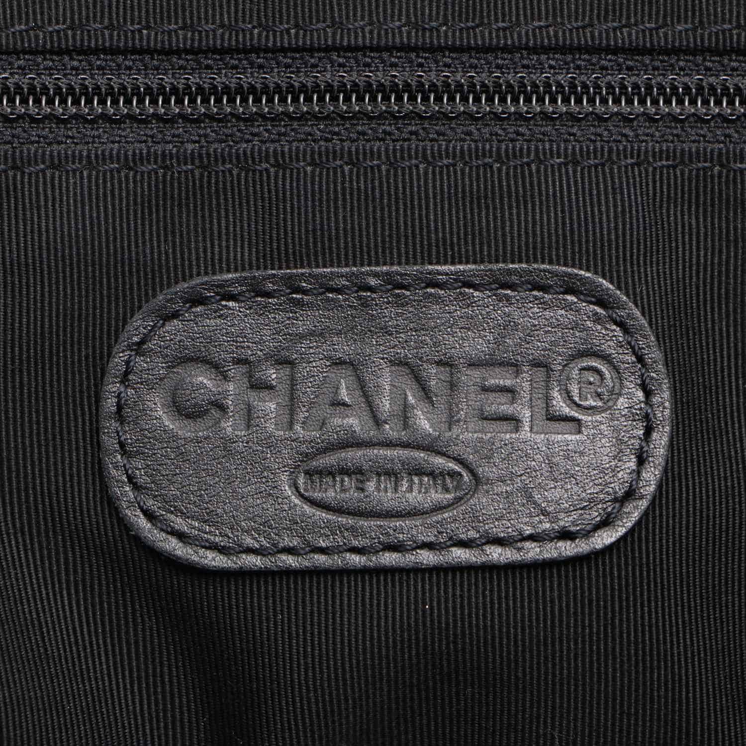 Chanel Coco Mark calf Tote bag Black
