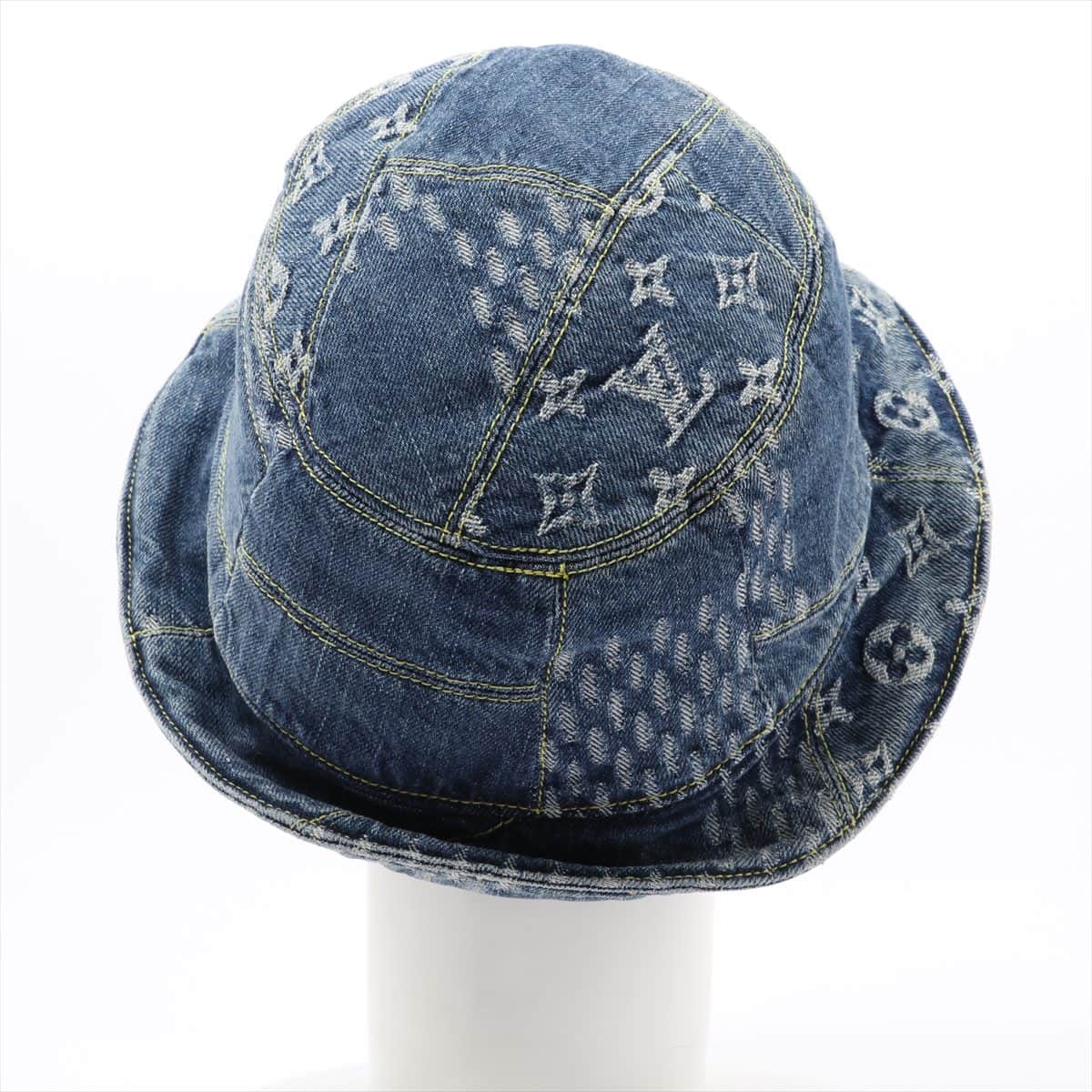 Louis Vuitton Hat Denim Blue NIGO collaboration
