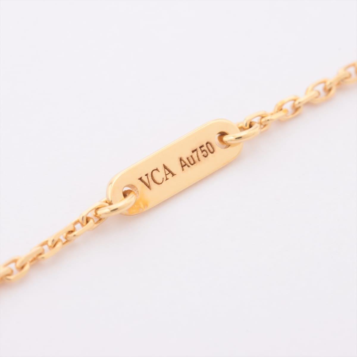 Van Cleef & Arpels Sweet Alhambra shells Necklace 750(YG) 2.9g
