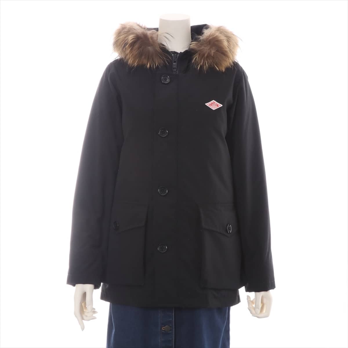 Danton Cotton & polyester Down jacket 34 Ladies' Black