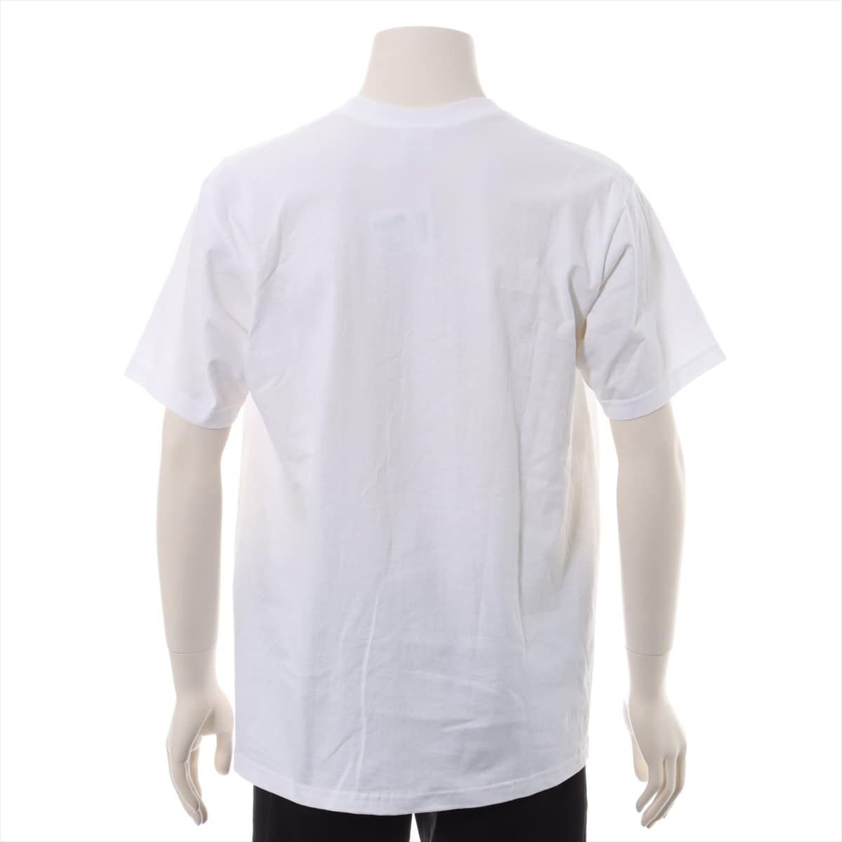 Supreme Cotton T-shirt M Men's White  SUPREME Cheese Tee