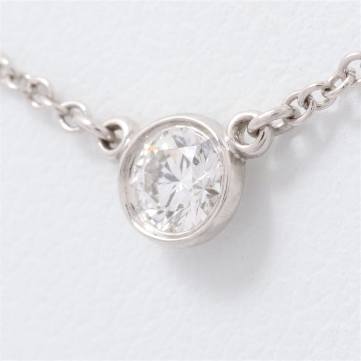 Tiffany Tiffany & Co. Diamond By the Yard Necklace Pt950