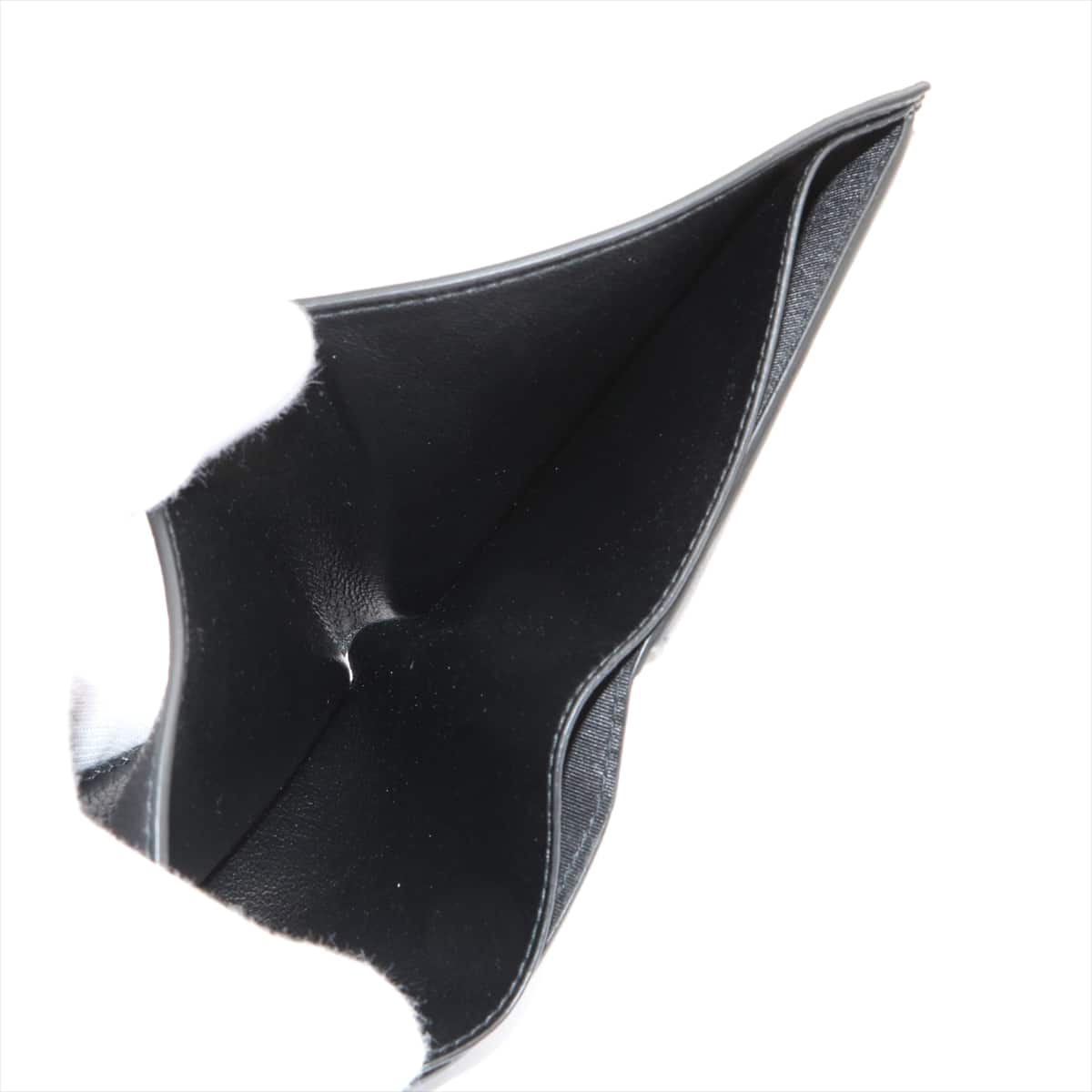 Balenciaga Everyday 487435 Leather Wallet Black Internal dust