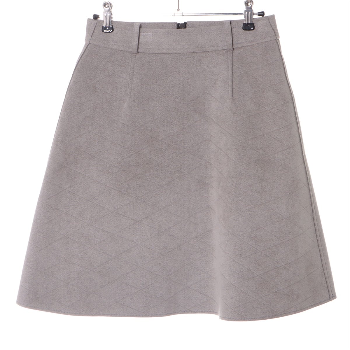 Louis Vuitton Polyester Skirt 38 Ladies' Grey