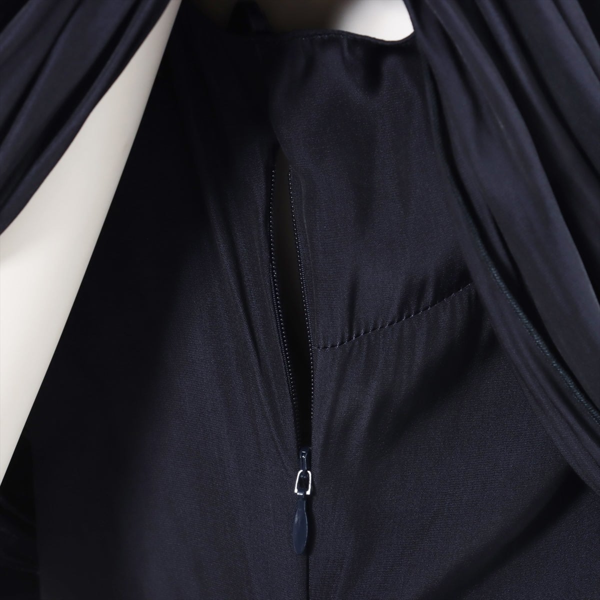 Lanvin Polyester Dress 38 Ladies' Navy blue