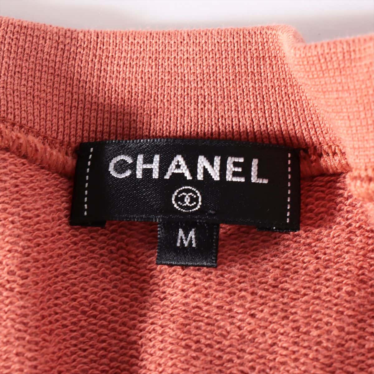 Chanel Cotton T-shirt M Ladies' Orange  P57