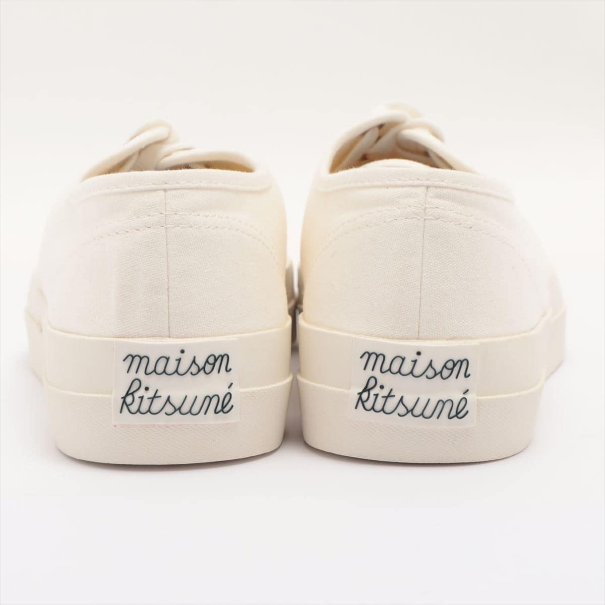 MAISON KITSUNE canvas Sneakers 26 Men's White