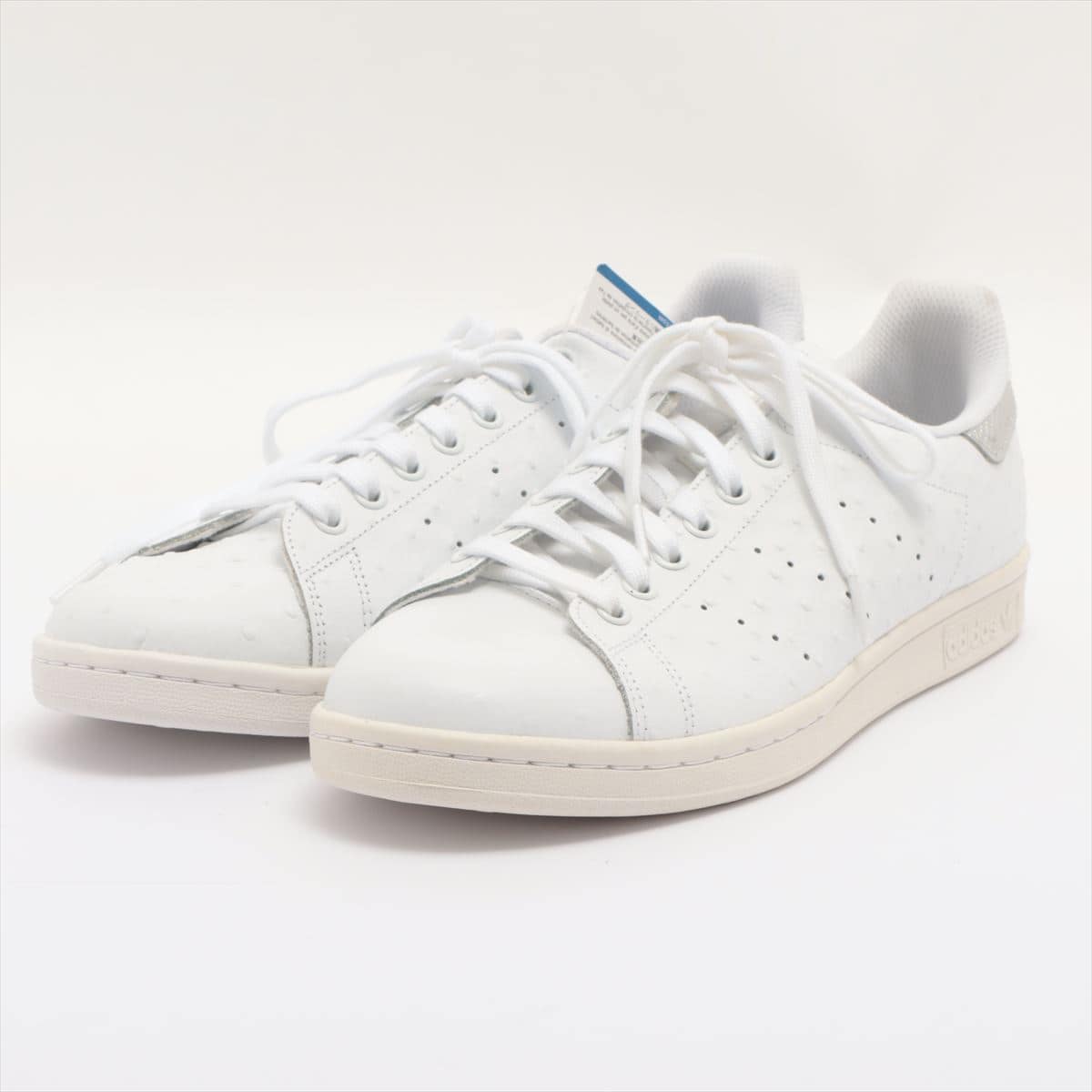 Adidas Ostrich Sneakers JP29 Men's White x silver S80342 Stan Smith