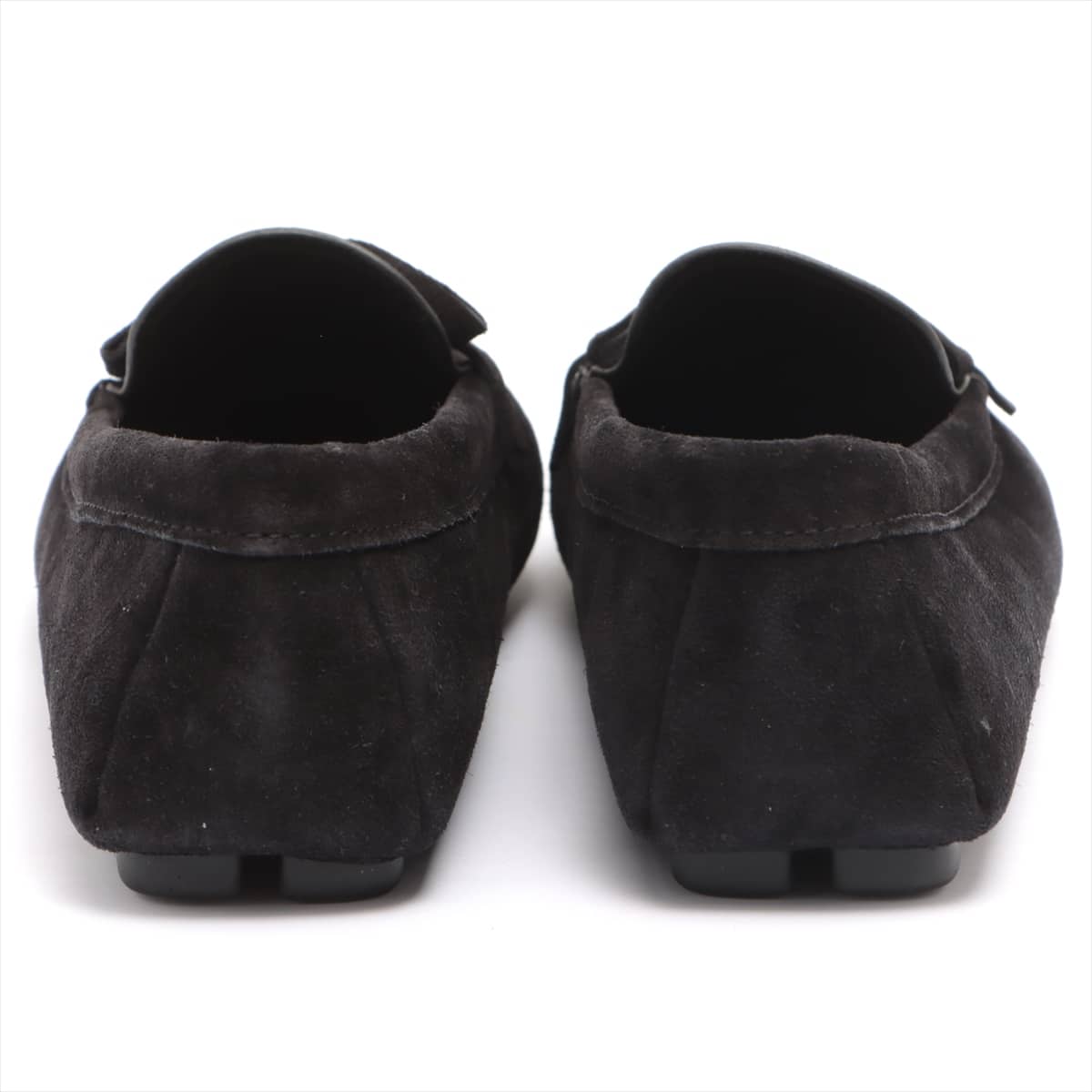 Prada Suede Driving shoes 36 Ladies' Black 1DD070
