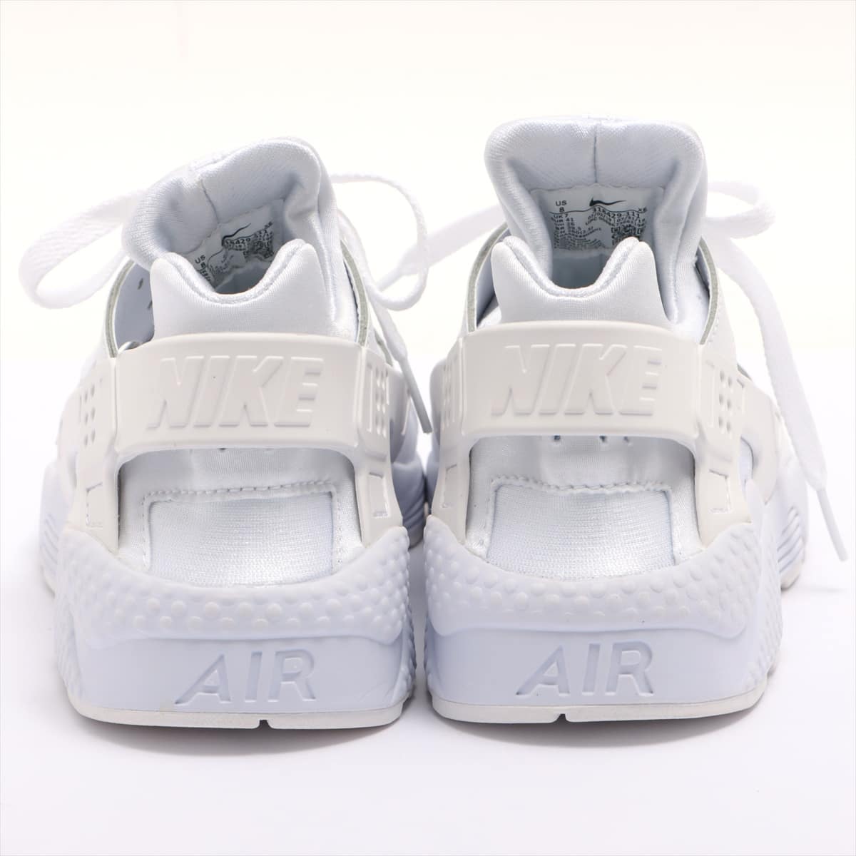 Nike AIR HUARACHE Faux leather Sneakers JPN26 Men's White 318429