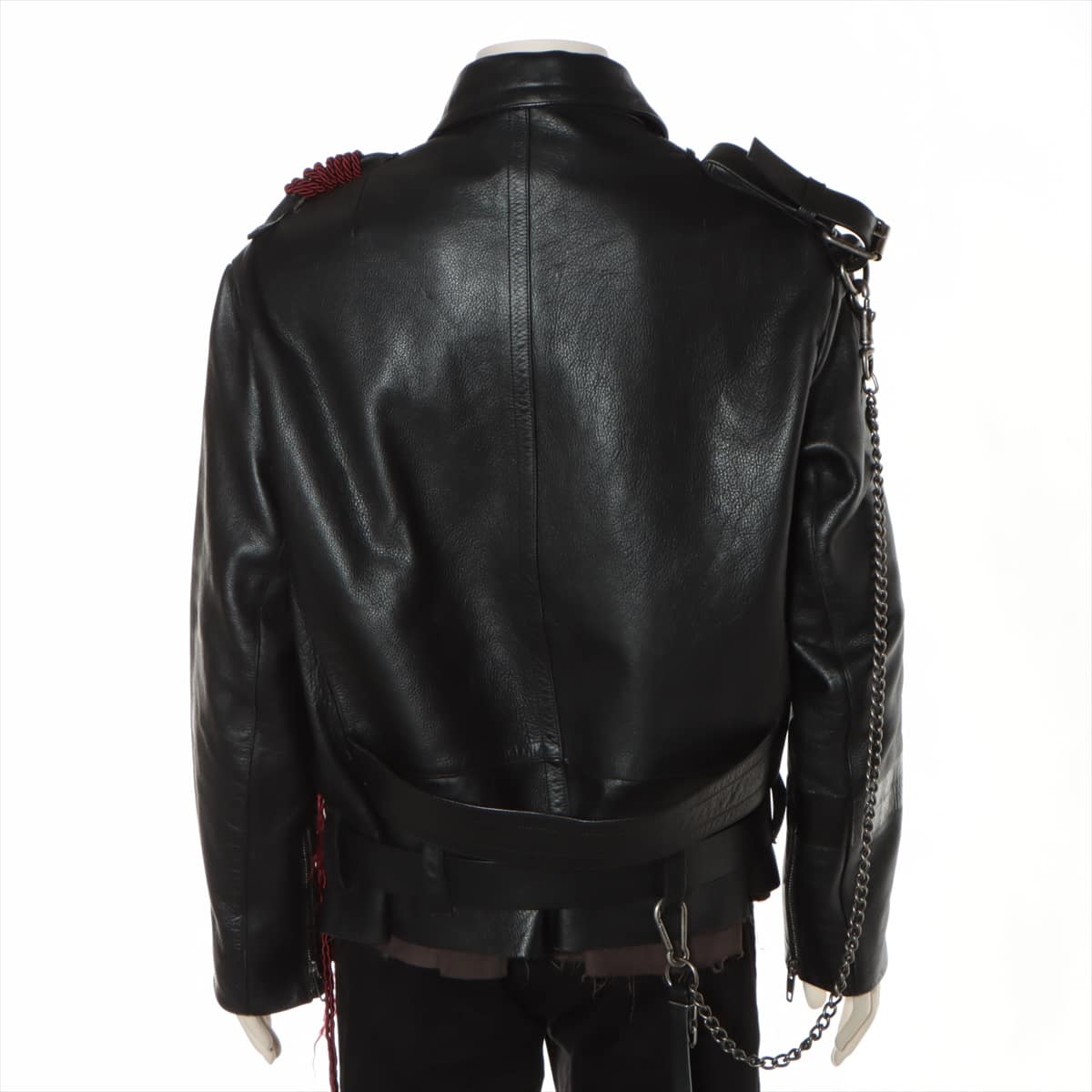 Vetements 17AW Leather Leather jacket XS Men's Black